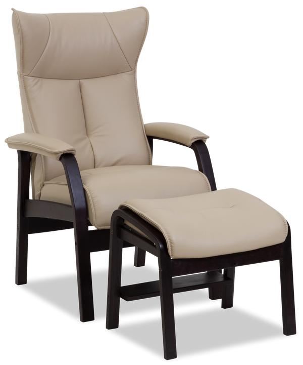 ROMEO CHAIR AND OTTOMAN