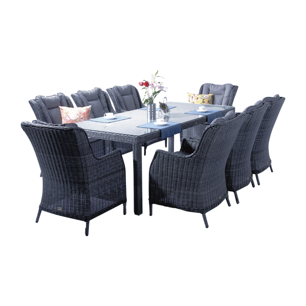 PACIFIC 9 PCE DINING SET